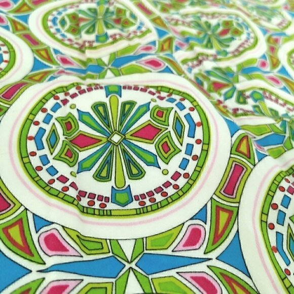 Melly M Women's 2 Colorful Geometric Button Skirt - Picture 9 of 10